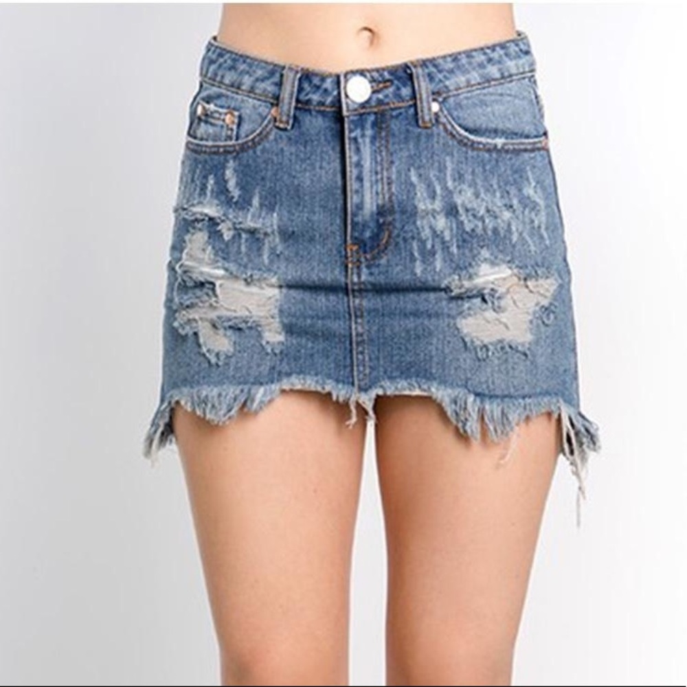 Jean Skirt